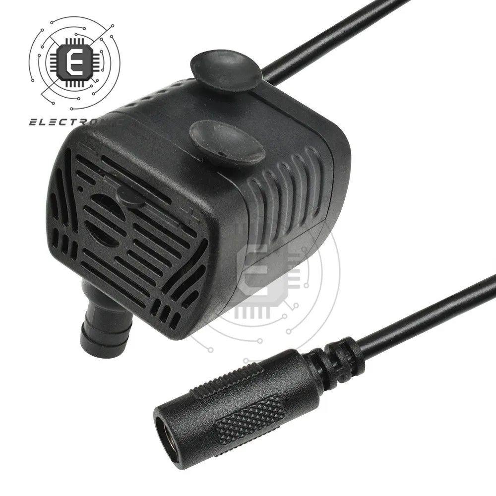 Pompe à Eau Solaire 3W 300L/h - Fontaine Étang Aquarium - Silencieuse DC 5.5V-12V