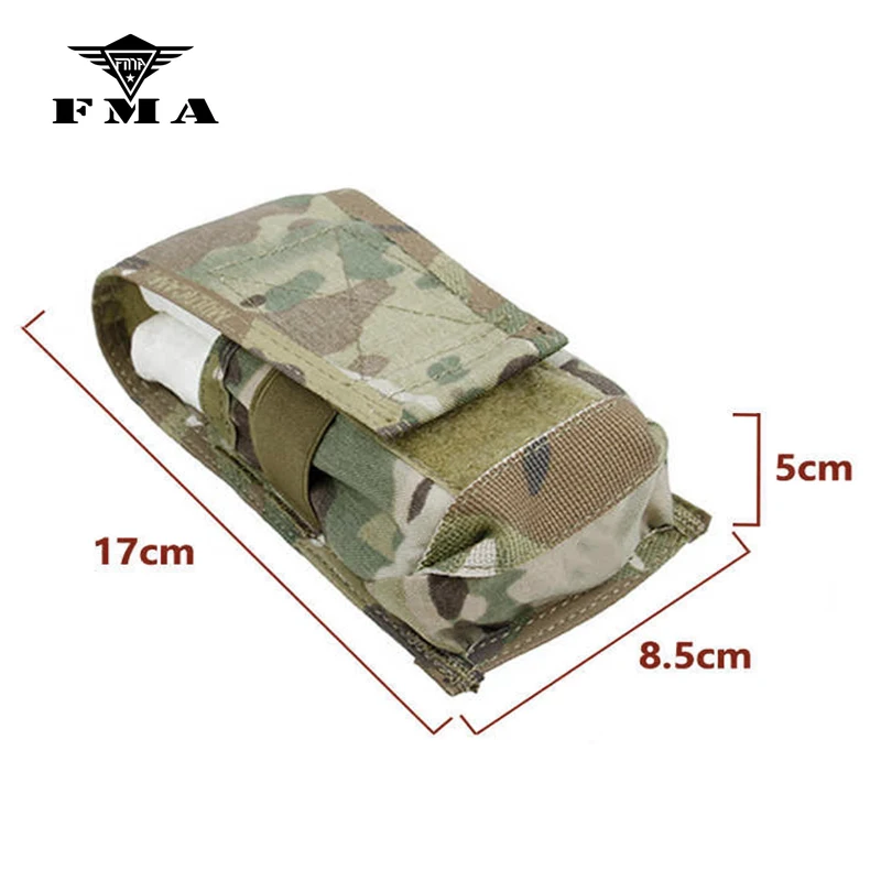 FMA Multicam Tactical M4 / 556 Mag Pouch Crye Precision Type Series MOLLE Magazine Pouch Airsoft Gear