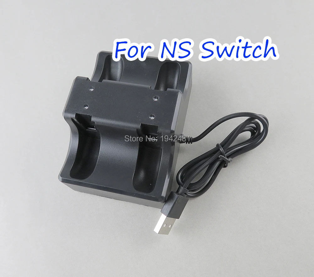 Soporte de carga 4 en 1 para controladores JoyCon de Nintendo Switch, soporte de carga para Nintendo Switch NS, 10 Uds.