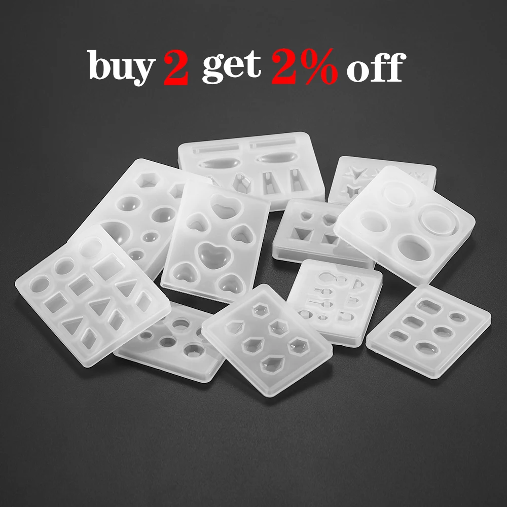 Инструмент для изготовления ювелирных изделий из акриловой смолы разных видов, силиконовая форма смешанного стиля, силиконовая форма для литья, аксессуары для изготовления ювелирных изделий своими руками