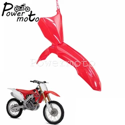 Enduro Red Front Fender&Front Number Plate For Honda CRF250R CRF450R CRF 250 450 R RX 2017-2020 Motorcycle Guard Mud Protector