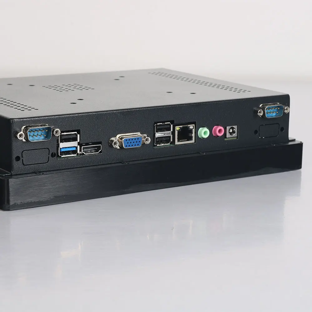 Touch screen capacitivo per tablet PC industriale Win7 Win8 Linux da 15,6 pollici Wifi integrato i3 i5 i7 J1900 Computer tutto in uno