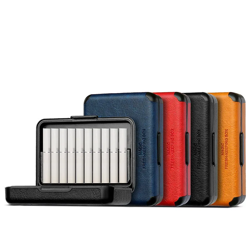 

High Quality Pu Storage Box For IQS 2.4+ Sticks Portable Moistureproof For AIKOS 3.0 Duo Tobacco Sticks