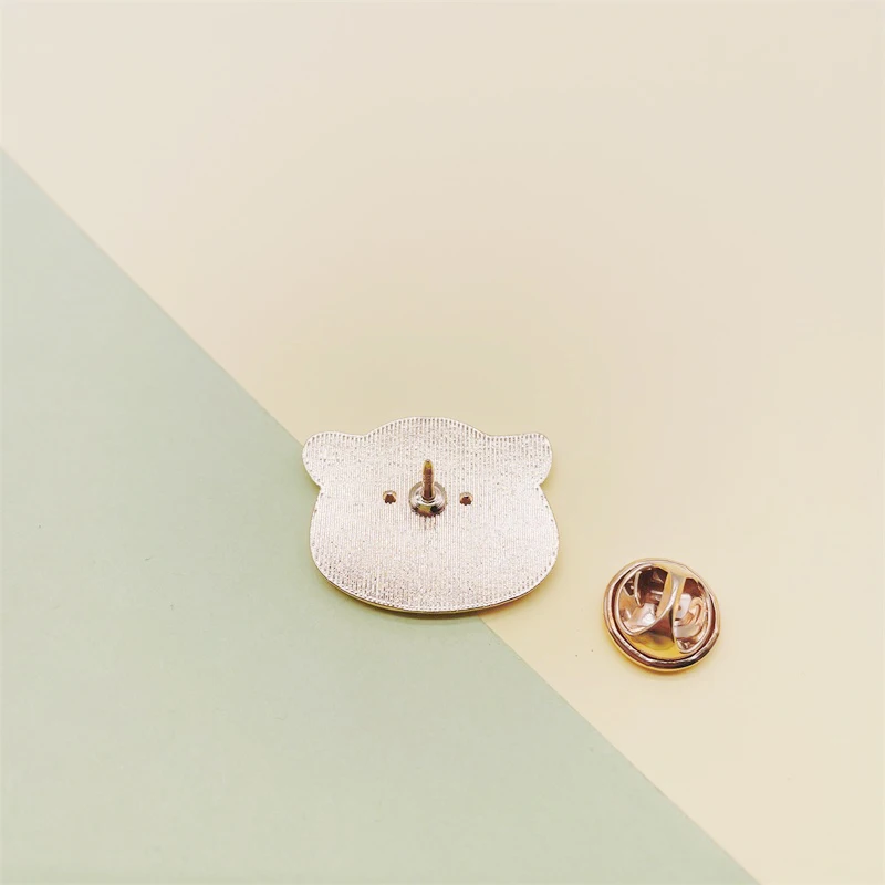 Cartoon Cute Animal Pig Enamel Pins Piglet Emoticon Sweet Alloy Brooch Badge Accessories Woman Jewelry Gift For Friends