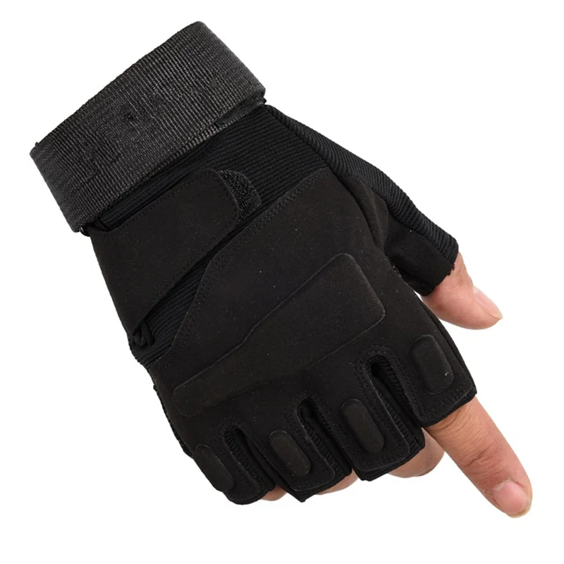 Tactical Gloves Men Women Half Finger Riding Fitness Gloves Cycling Anti-slip Outdoor Sports Fingerless Gloves