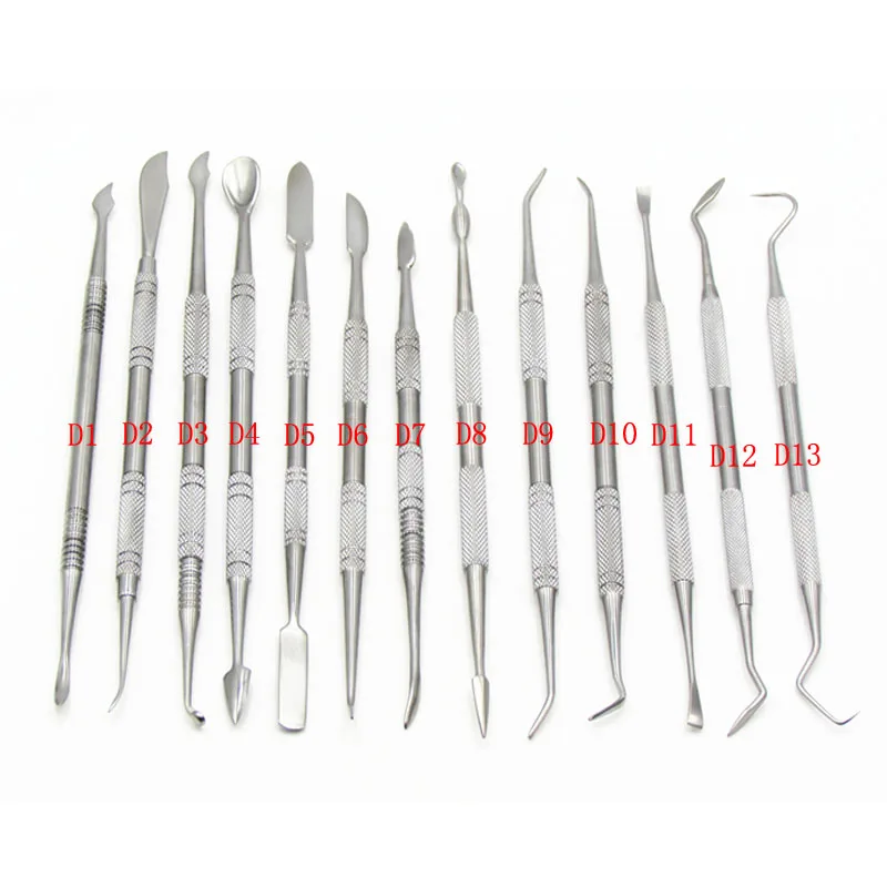 13Pcs /Set High Quality Stainless Steel Carved Knives Sludge Polymer Clay Tools Fine Sculpture Knives For Clay Craft