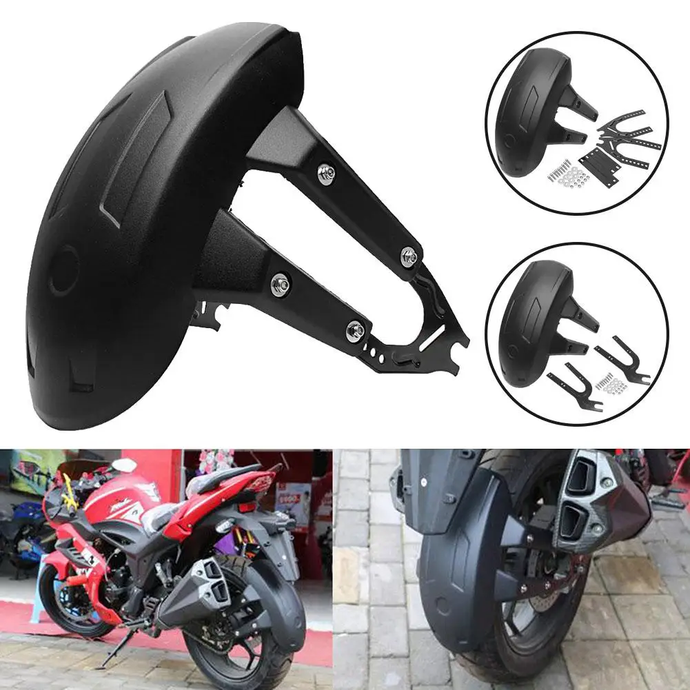 

HOT SALES!!! Motorcycle Motorbike Rear Wheel Fender Splash Cover Guard Mudguard with Bracket