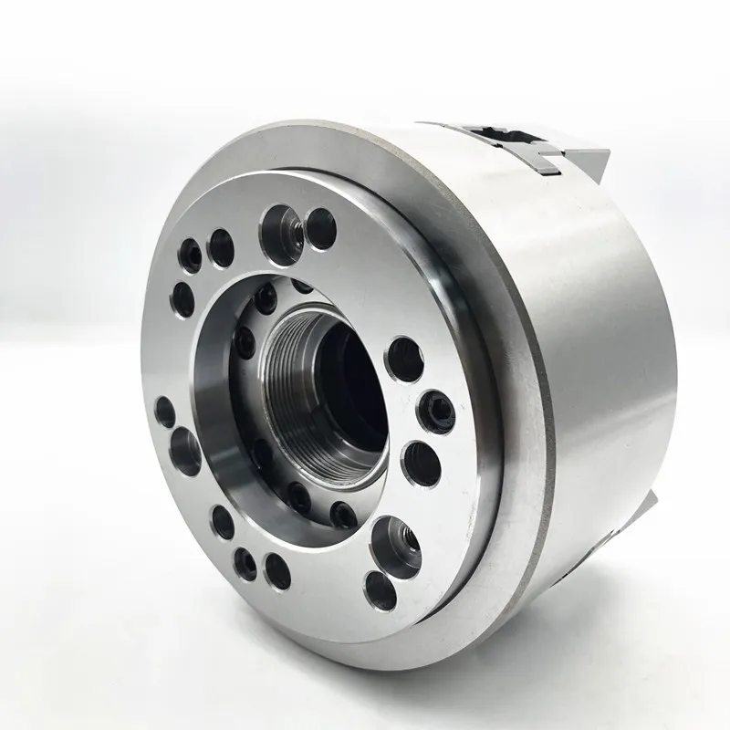 All-steel hollow three-jaw hydraulic chuck hydraulic power chuck 5 inch SB205