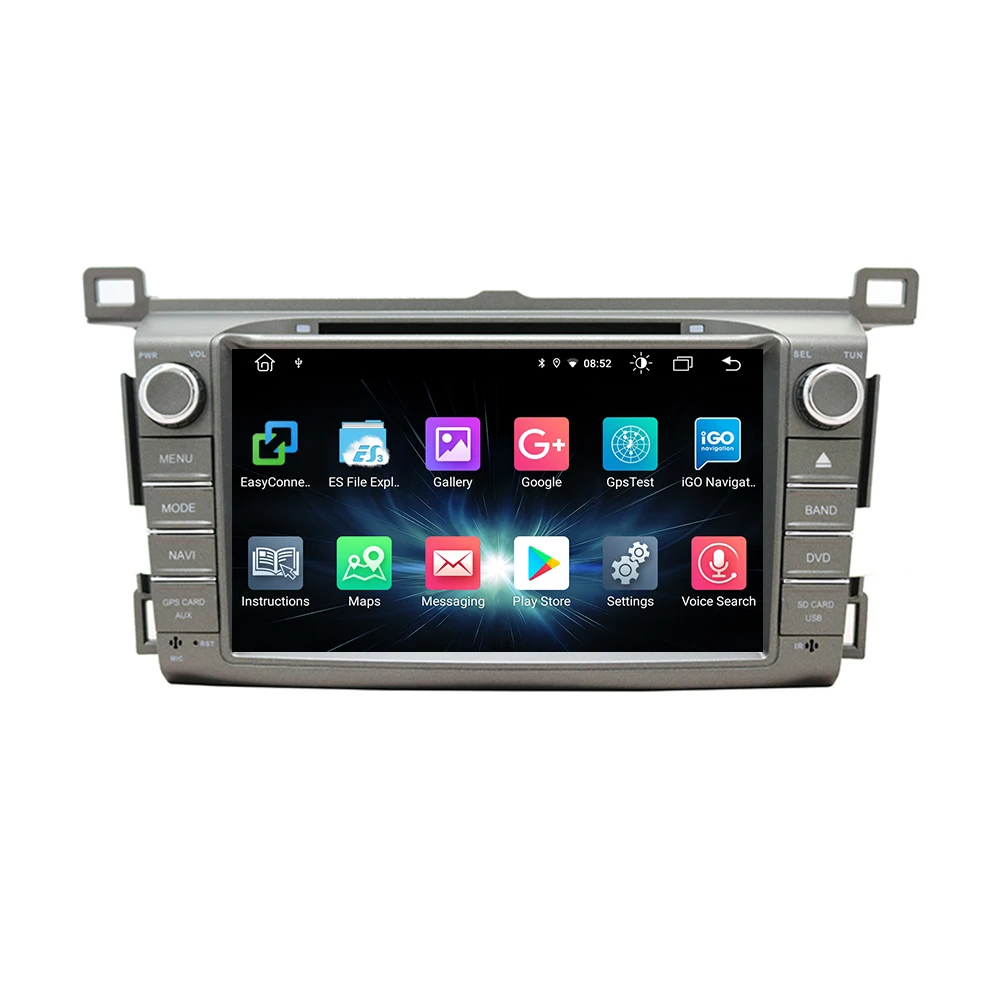 Car Android Radio 2din Car Android 10 Multimedia player For Toyota RAV4 Rav 4 2012 -2017 Auto Radio DVD Carplay GPS Navi WiFi 4G