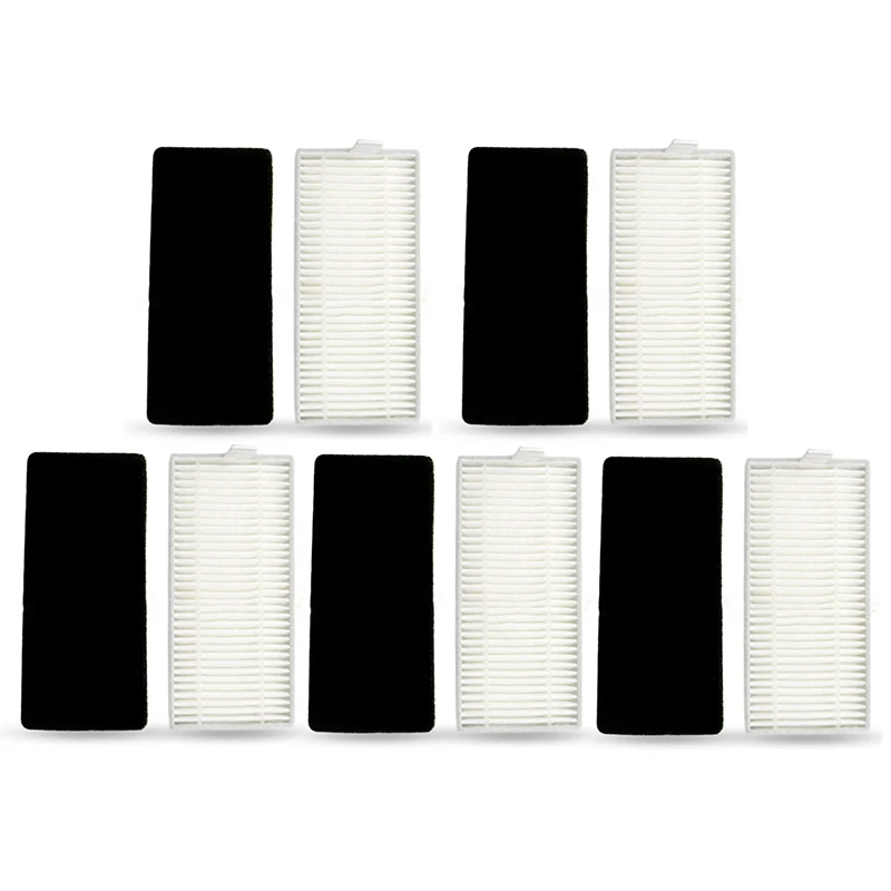 5Pcs Vaccum Cleaner Filters + Sponge For CONGA EXCELLENCE 990 5040 Exvac660 Parts Accessories