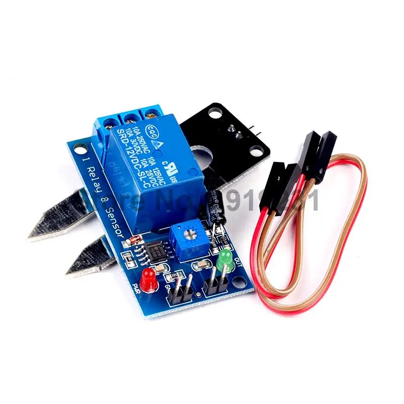 1PCS Soil Moisture Relay Module 12V Soil Moisture Sensor Arduino Smart Car