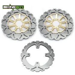 BIKINGBOY Front Rear Brake Discs Rotors CRF 1000 L Africa Twin 06-23 Adventure Sports / DCT 18-23 CRF 1100 L / DCT 20 21 22 23