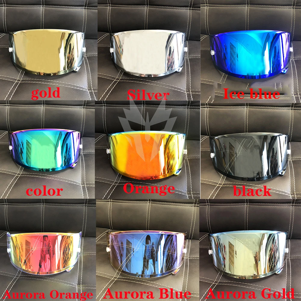 

Motorcycle helmet Lens Anti-UV PC visor Lens Model case for SHOEI X14 X-14 Z7 Z-7 X-Spirit 3 full face helmet visor mirror Lens