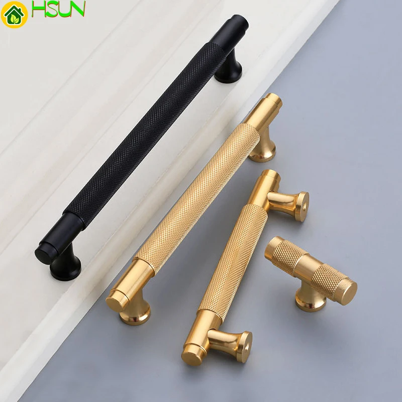 

Metal Furniture Cabinet Drawer Handle Gold Black Luxury T Bar Cupboard Kitchen Wardrobe Dresser Door Pull Knob Handle Hardware