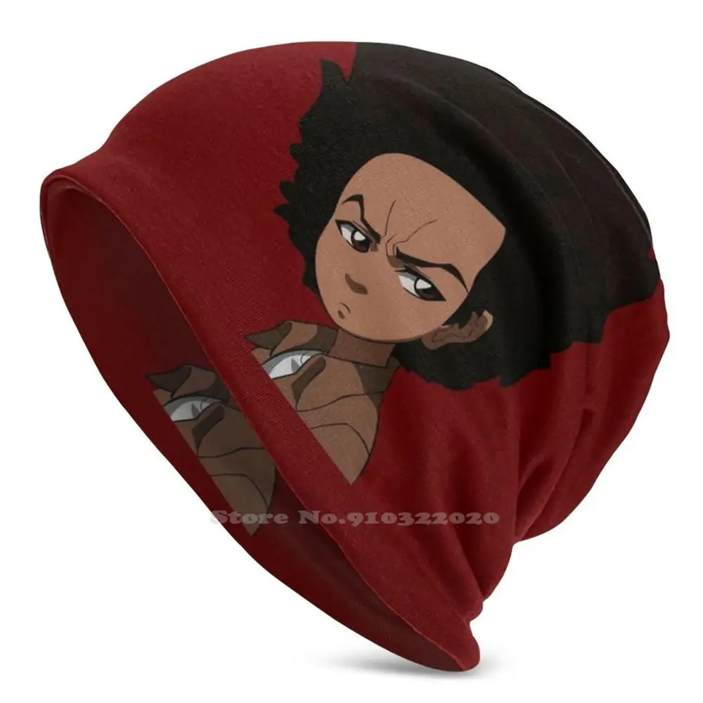 Huey From Boondocks - Huey Black Lives Matter Outdoor Sports Thin Windproof Soft Fashion Beanie Hat Huey Graphic Huey Freeman