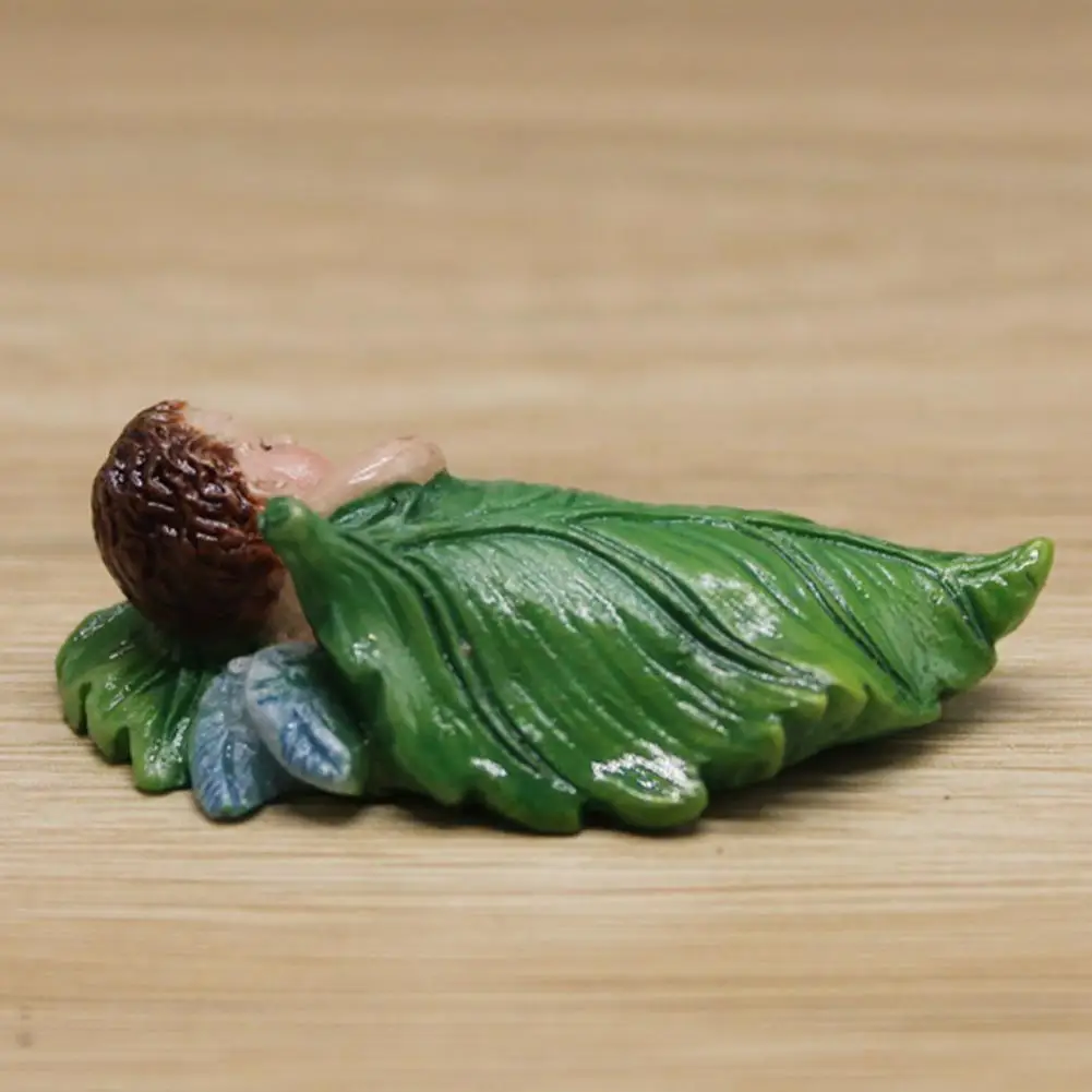 Flower Fairy Character Figurine Resin Garden Simulation Flower Pot Succulent Decor Outdoor Gardening Decoration