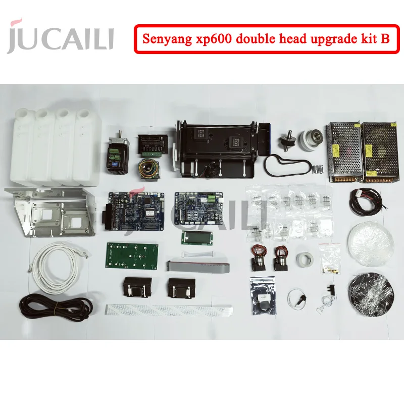 Jucaili Upgrade Kit for Epson dx5/dx7/tx800 Convert to xp600 Single/Double Head Board Set for Eco solvent Large Format Printer