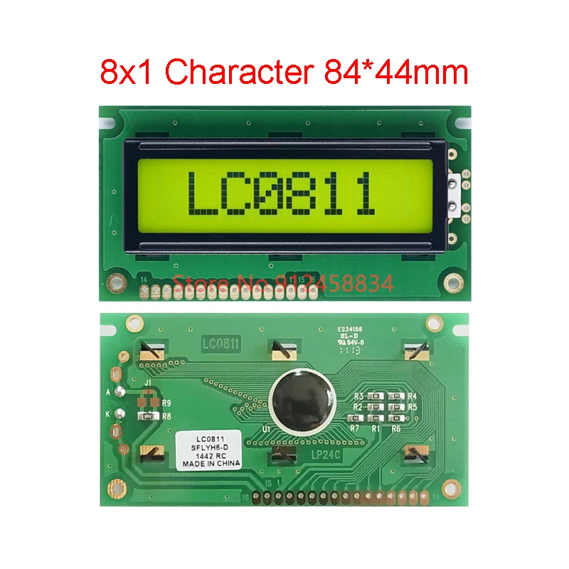 0801 8*1 8X 1 شاشة الكريستال السائل 84x44 مللي متر نوعية جيدة LC0811