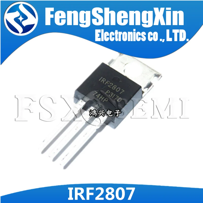 10pcs IRF2804 IRF2805 IRF2807 IRF3207 IRF3703 IRF3708 IRF3709 IRF3710 IRF3713 MOSFET TO-220