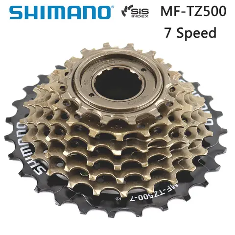 Shimano MF-TZ500 6v 7v roda livre de bicicleta 14-28t 14-34t roda dentada 6s 7s aço para mtb estrada dobrável acessórios de bicicleta