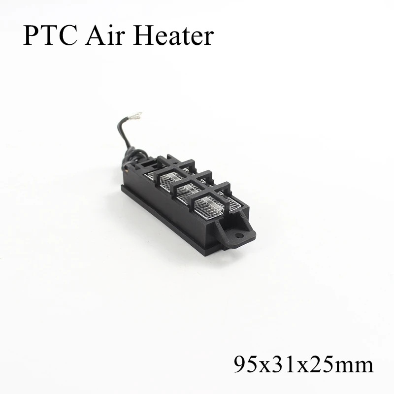 95x31x25mm 12V 220V 50W 100W PTC Heater Ceramic Thermistor Air Heating Mini Outdoor Heaters Induction Aquarium Car Film Plate