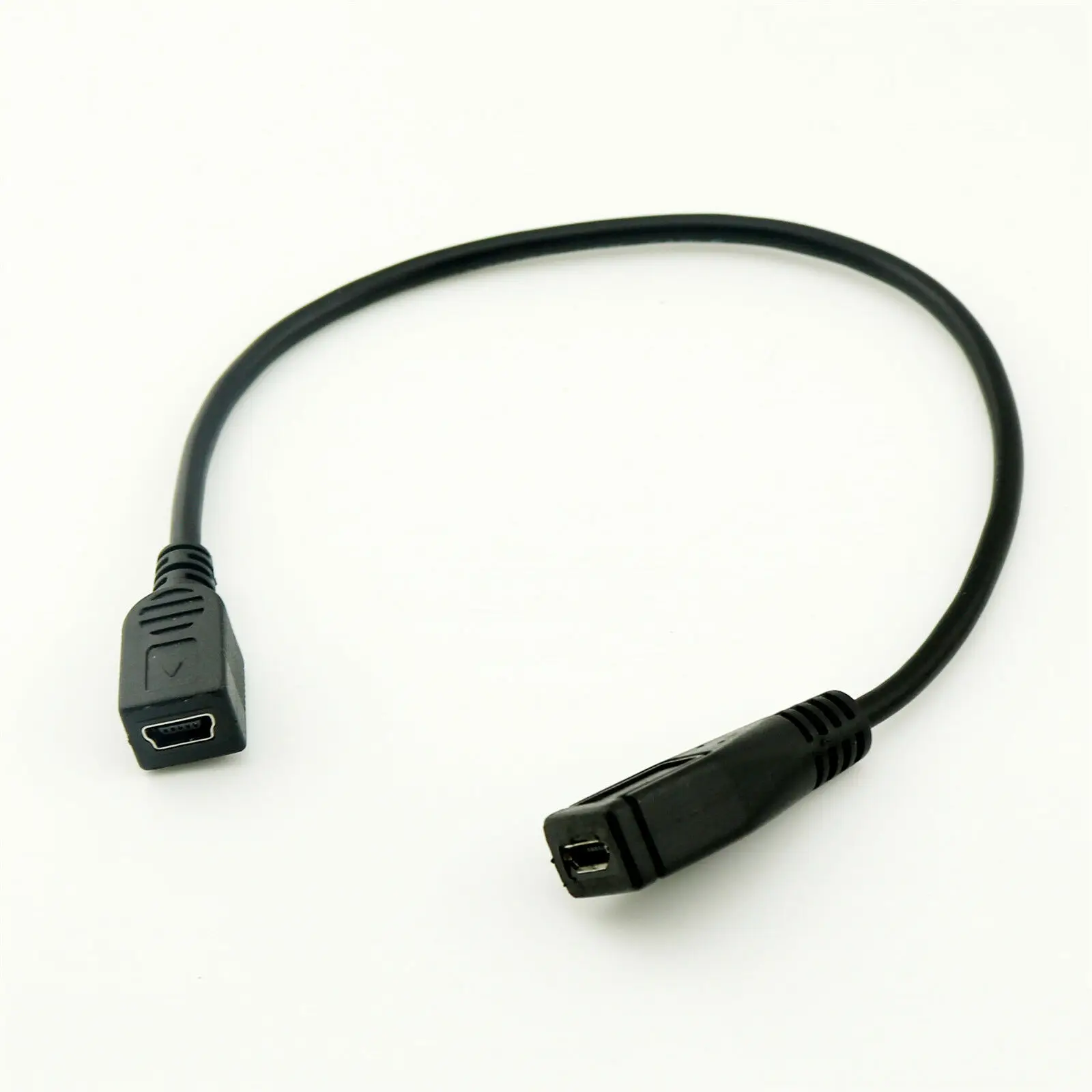 

10pcs Mini USB 5 Pin A Female to Micro 5p Female Data Sync Charge Short Adapter Cable 25cm