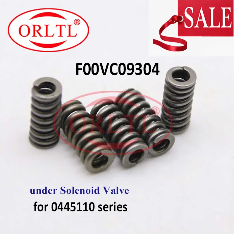 

ORLTL F00VC09304 Common Rail Diesel Injector Part Spring FOOVC09304 under Solenoid Valve F 00V C09 304 for 0445110 5 pieces/bag