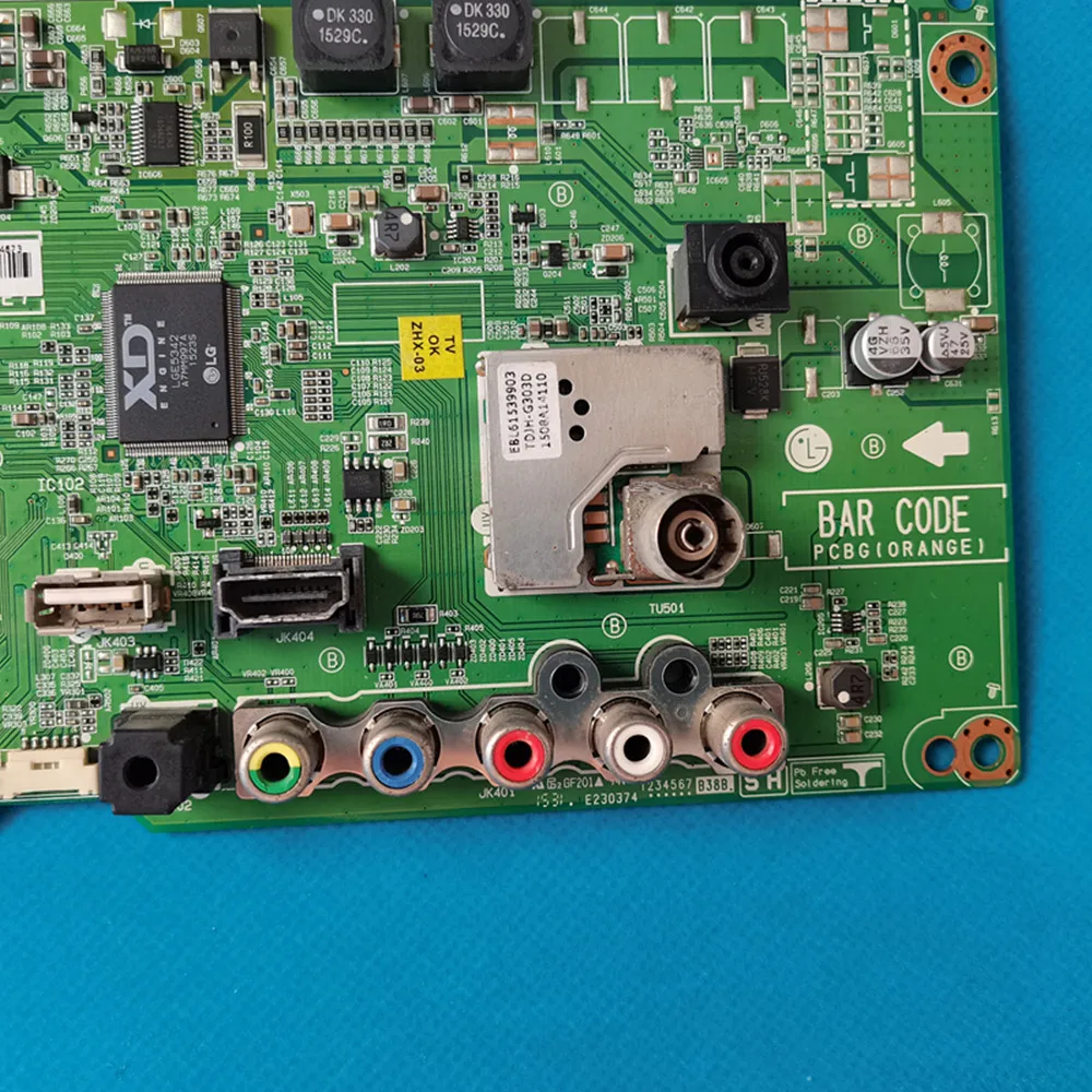 Материнская плата LC57A EAX66725502 (1,0), материнская плата для LG 43LX300C-CA 43LF5100-CA 49LF5100-CA 49LX300C-CA Screen HC430DUN NC490DUE