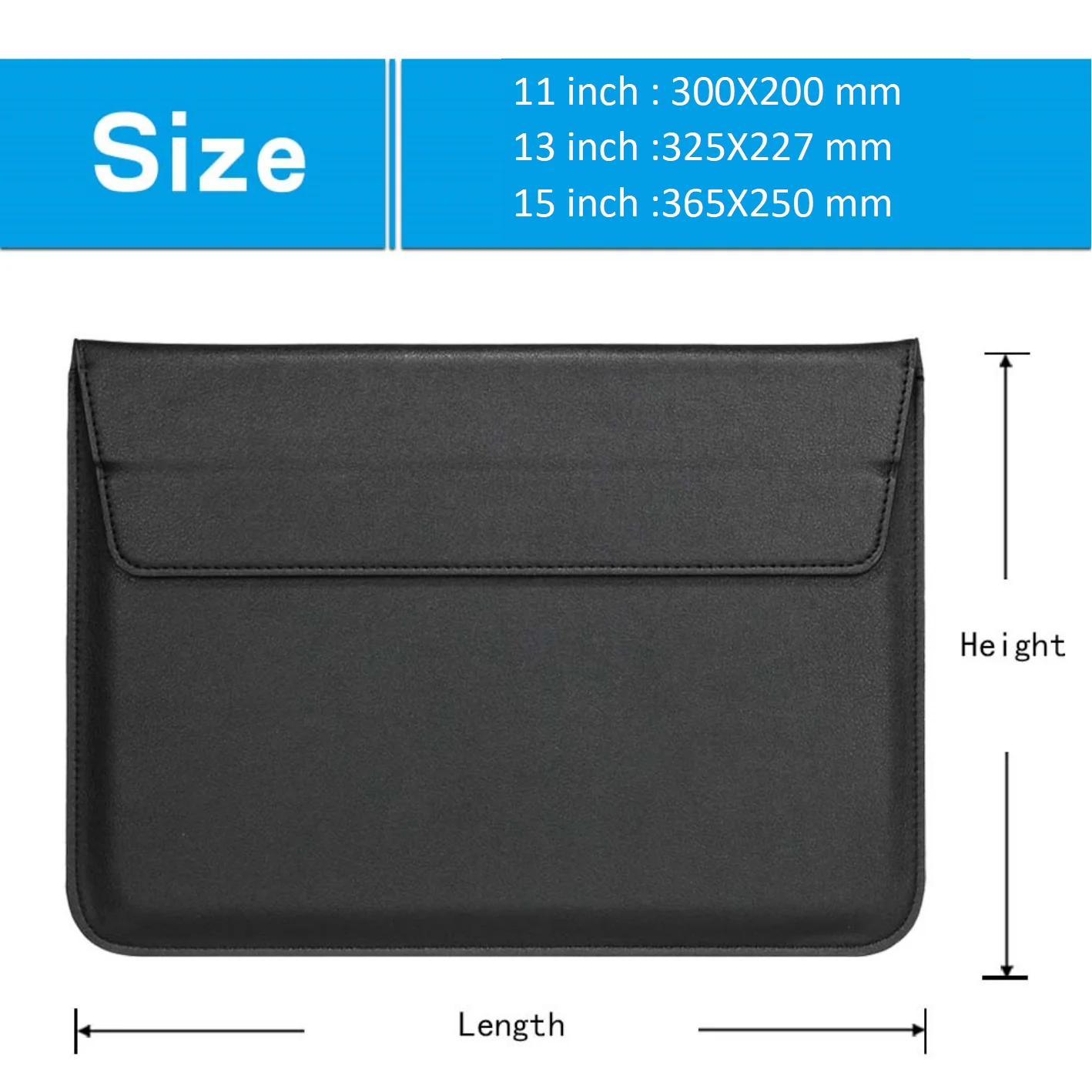 For Macbook Pro 13 Laptop Bag Case Air 13.3 Notebook Printing Leather Stand Cover for 11 13 15 Inch Huawei Lenovo HP Dell Shell