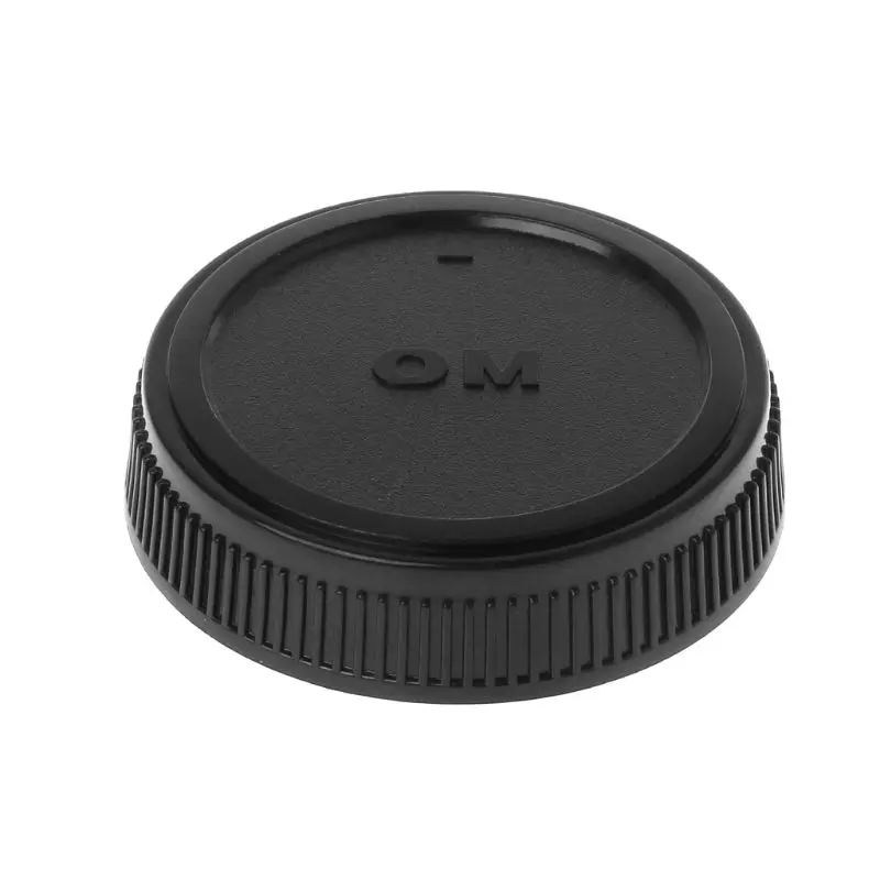 Rear Lens Body Cap Camera Cover Anti-dust Mount Protection Plastic Black for OLYMPUS OM Dropshipping