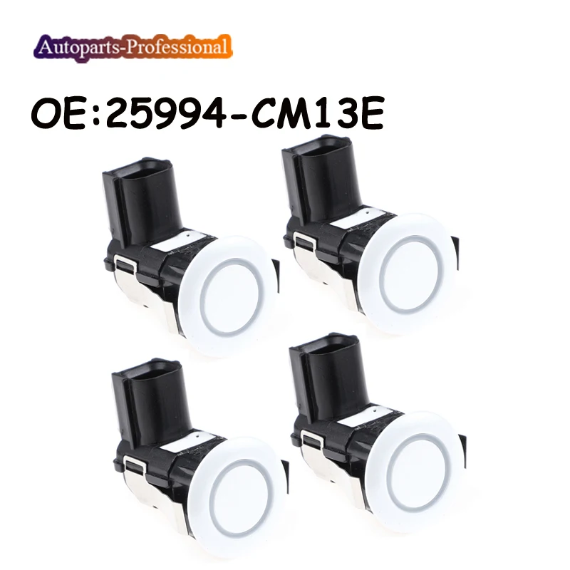 

4pcs/lot Car Auto For Infiniti EX35 FX50 Q60 QX50 QX70 QX80 QX56 G37 for Nissan Cube PDC Parking Sensor 25994CM13E 25994-CM13E