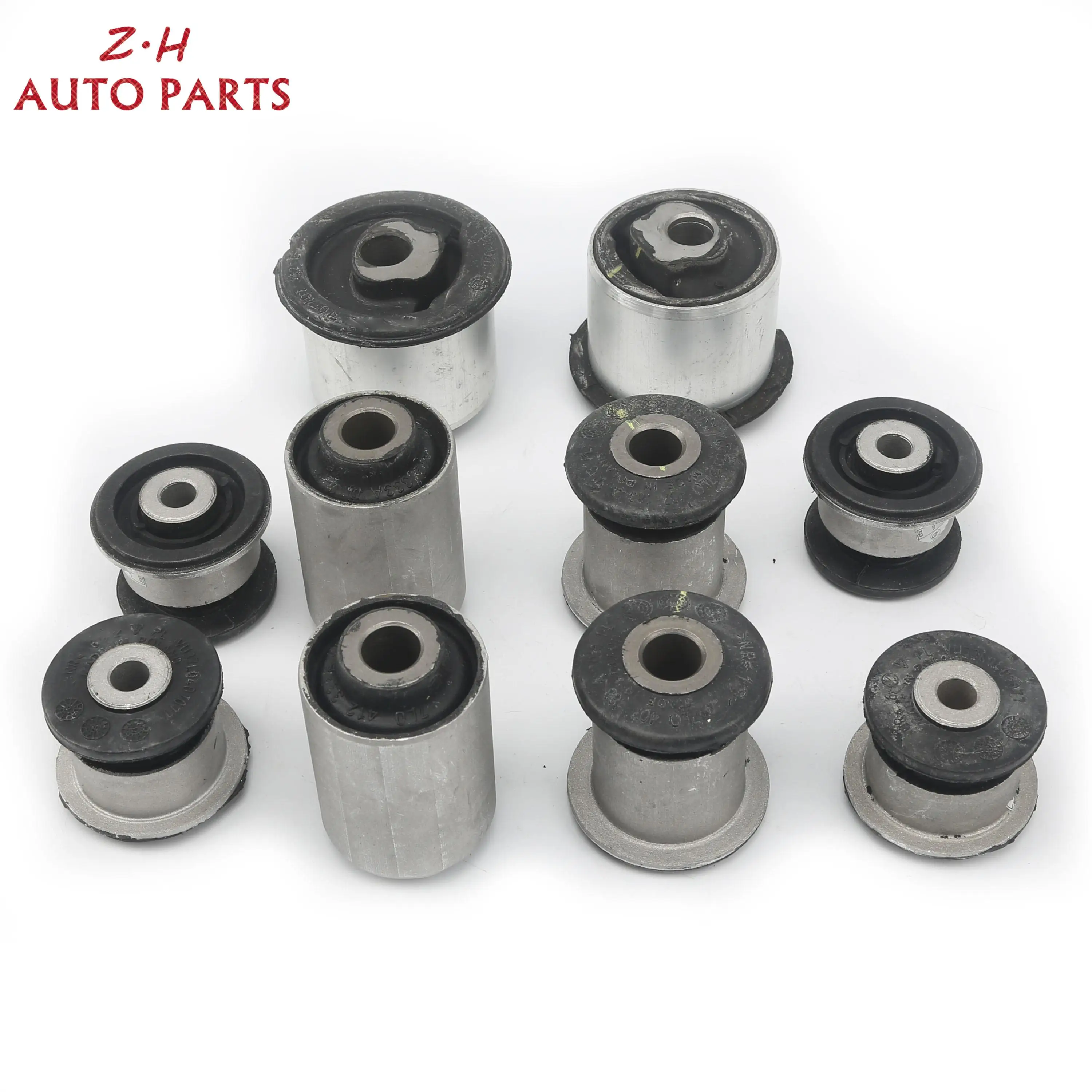 7L0407182E 7L0412333A 10Pcs Suspension Control Arm Bushing Set For Audi Q7 4L  2007-2009 VW Touareg 2007-2010 Porsche Cayenne