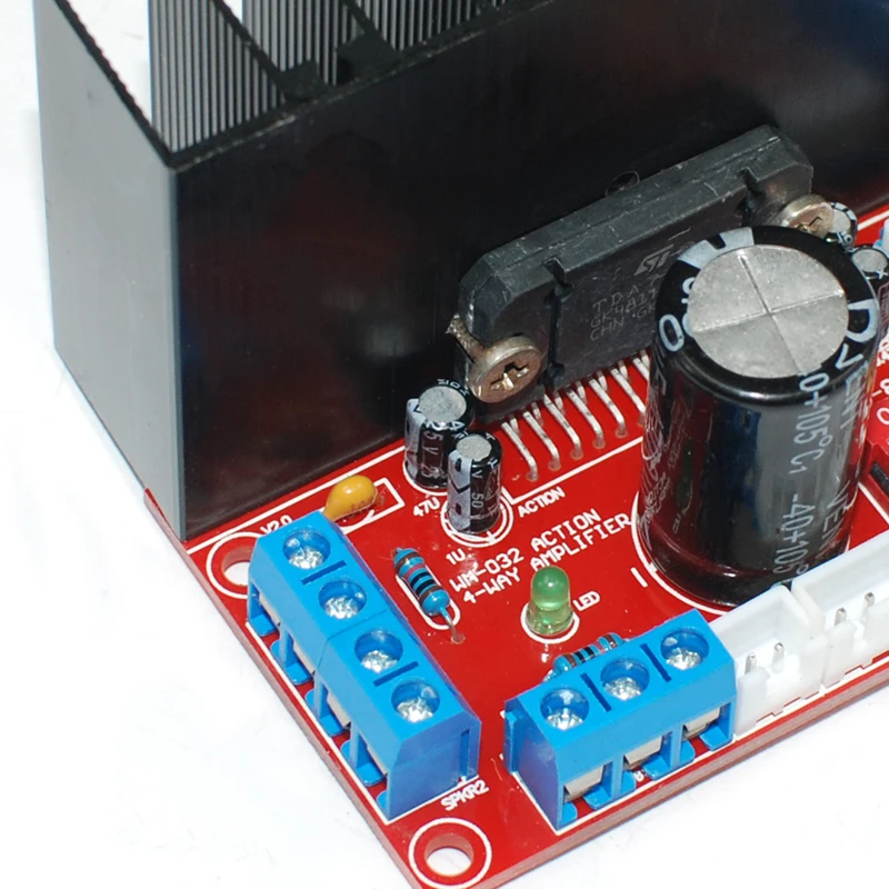 TDA7388 Audio Power Amplifier Board 4*41W 4.0 Channels Amplifiers HIFI Digital Four Channel Amp DIY Amp Audio System