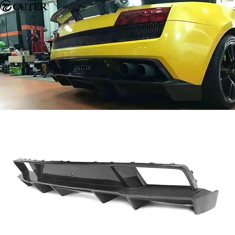 

Lp550 Lp560 Lp570 Carbon Fiber Car Body Kits Rear Diffuser Rear Lip for Lamborghini Gallardo Lp550