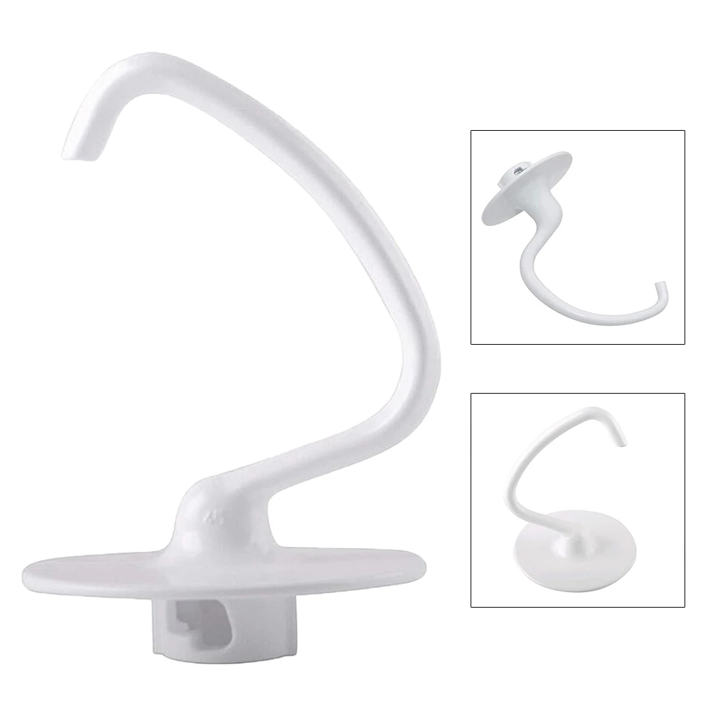 K5ADH Coated Dough Hook 4.5 QT Attachment For 5KSM5 7K5SS 9KSM5 K5SS KDM5 KPM5 KPM50 Mixer