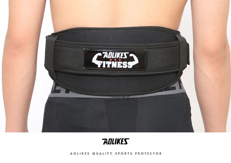 AOLIKES Fitness-Gewichthebergürtel für Männer und Frauen, Gymnastikgürtel für Gewichtheben, Powerlifting, Krafttraining, Kniebeugen – Detail 13