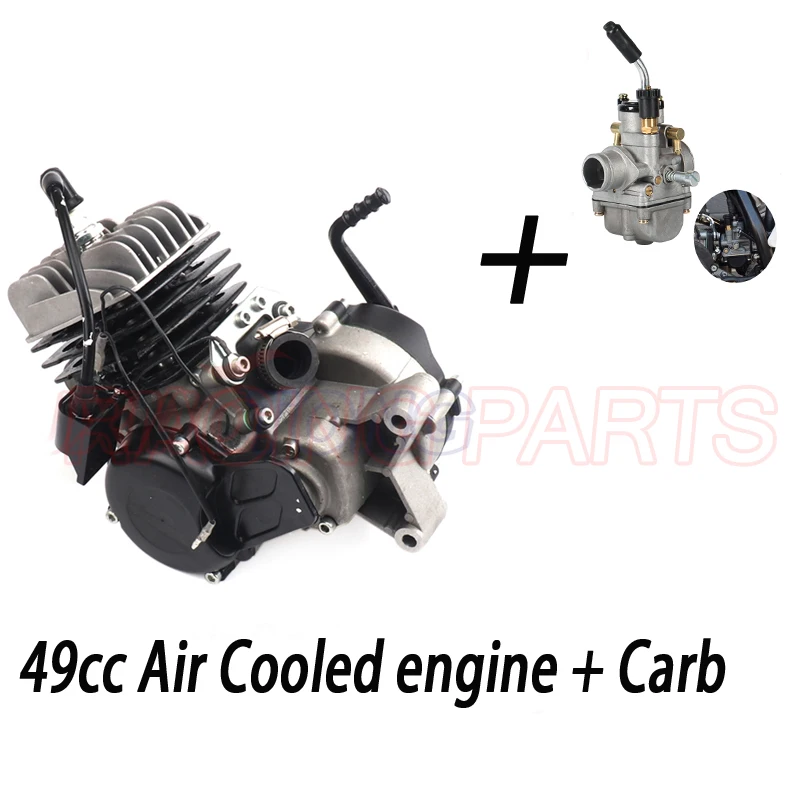 

49CC air Cooled Engine + carburetor for 50 SX 50 SX PRO SENIOR Dirt Pit Cross Bike