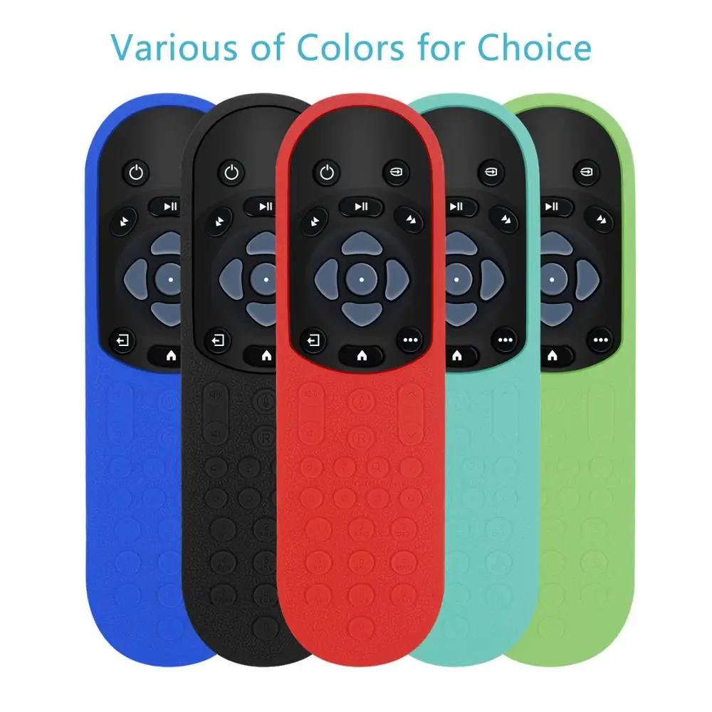 Silicone Case Cover Shockproof Protective Sheath for SKY Q2 Remote Control Case Touch and Non-Touch Skin-Friendly with Hand Loop