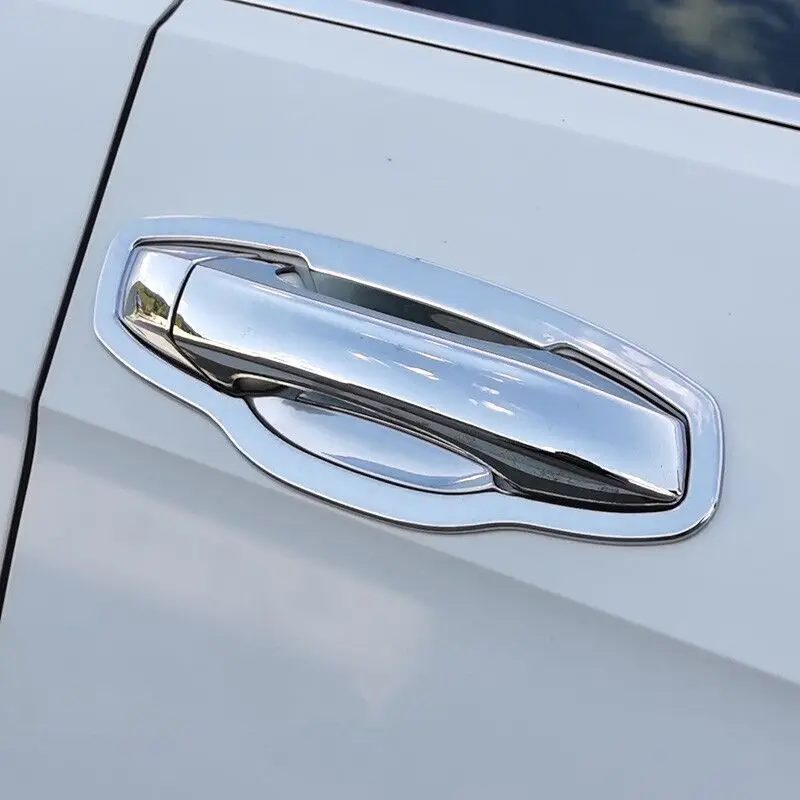 For Skoda Octavia A7 VW Golf 7 2014 2015 2016 2017 2018 2019 Chrome Car Side Door Handle Cover Trim Sticker Styling Accessories