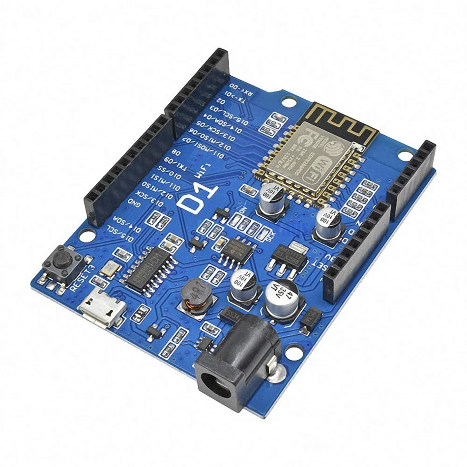 ESP-12E ESP-12F WeMos D1 WiFi Uno R3 Based ESP8266 ESP 12E Wireless WIFI Module for Arduino UNO R3 Compatible IDE