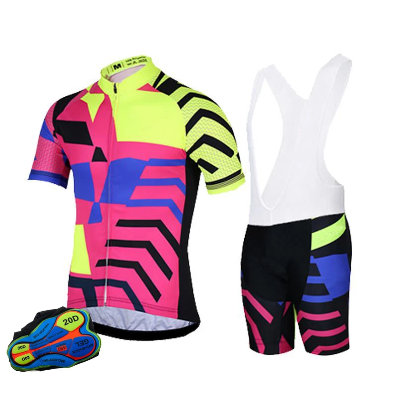 Digital Printing Bicycle Suits  Men's Bike Uniform Mtb Quick Dry Breathable Cycling Jerseys Sportswear Short Sleeve Bike Uniform