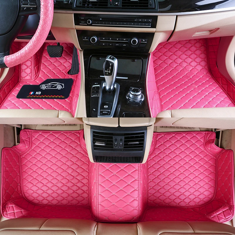 

Custom Car floor Mat Fit For Toyota Camry XV40 2006 2007 2008 2009 2010 Leather auto accessories Car Carpet