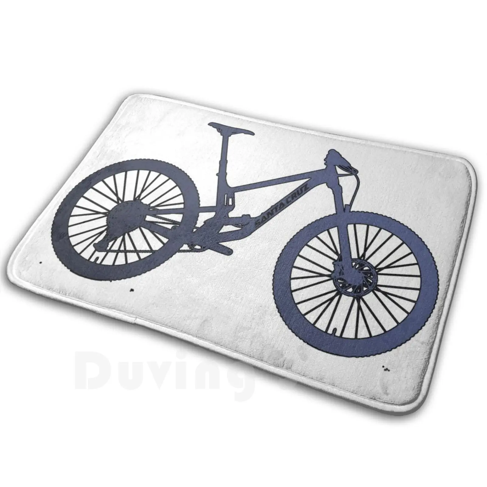 Hightower Mountain Bike ( Blue ) Carpet Mat Rug Cushion Soft Mountain Bike Mtb Bike Bicycle Dream Vector Downhill