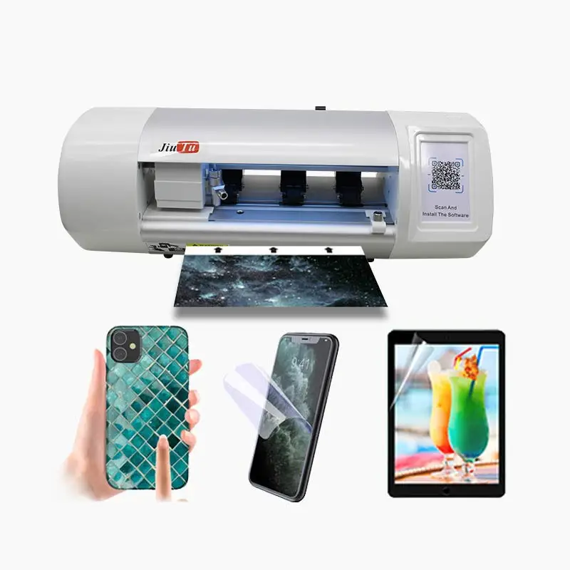 

Jiutu Auto Film Screen Protector Cutting Machine Intelligent Protective Cutter For Samrtphone