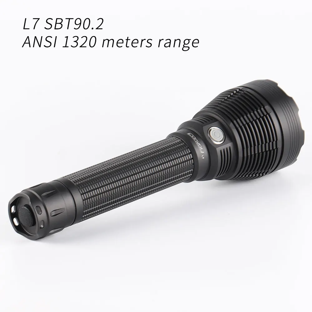 Convoy L7 High Powerful Tactical Flashlight SBT90.2 5900LM Outdoor Lighting by 21700 Battery for Hunting Camping Self Defense