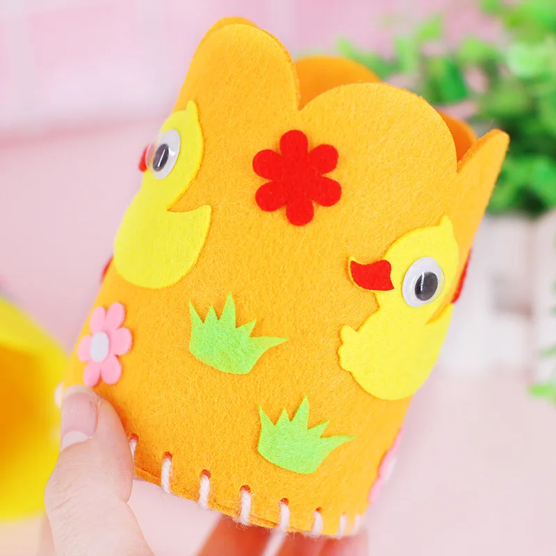 8 Kinds Creative 3D EVA Foam Sewing Decoration Cloth Making Pen Holder Handmade Craft Colorful Stickers Kids Children DIY Toys