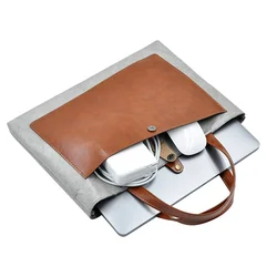 2020 Ultra-thin Laptop HandBag Bag Sleeve For Huawei Matebook 13 14 15 16 briefcases bags women handbags tote shoulder bag