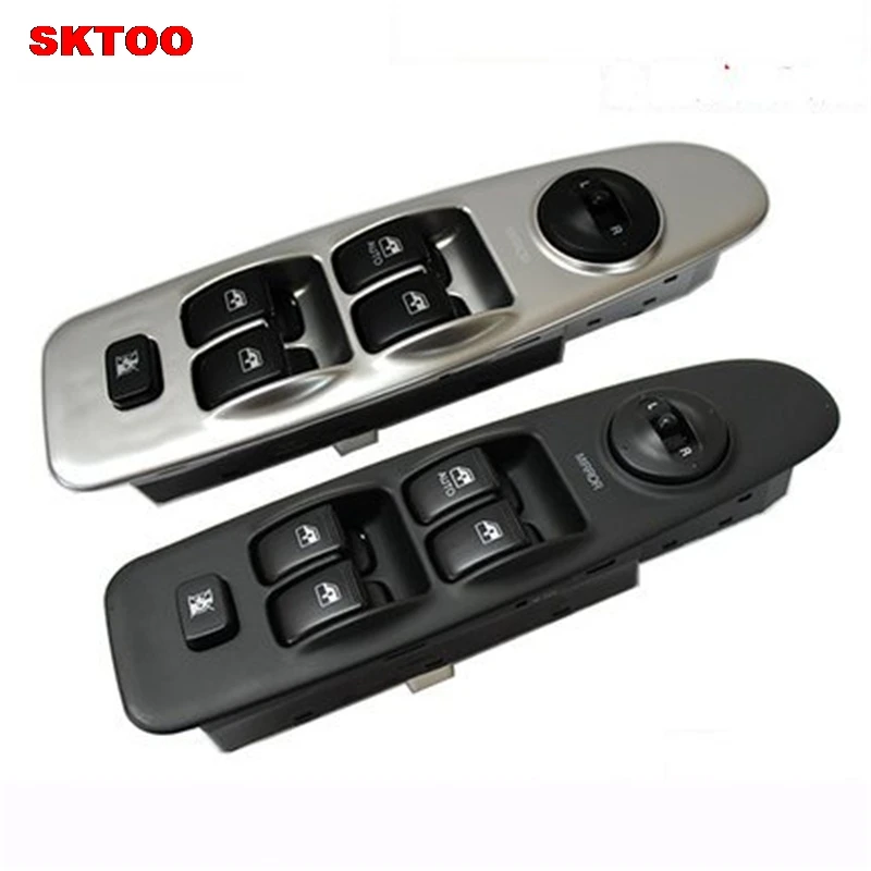 SKTOO  Power Window Lifter Regulator Master Control Switch 93570-2D000 93570-2D100 93570-2D200  For Hyundai Elantra 2001-2006