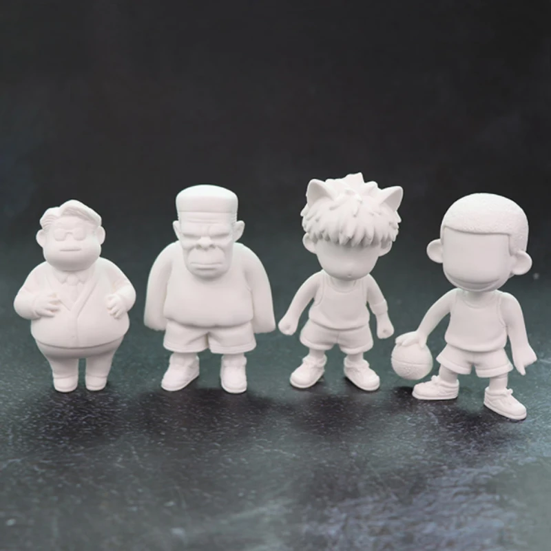 Slam Dunk Hanamichi Sakuragi Rukawa Kaede Mould Fondant  Decor Silicone Mold Sugarcraft Chocolate Baking Tool Cake Gumpaste Form