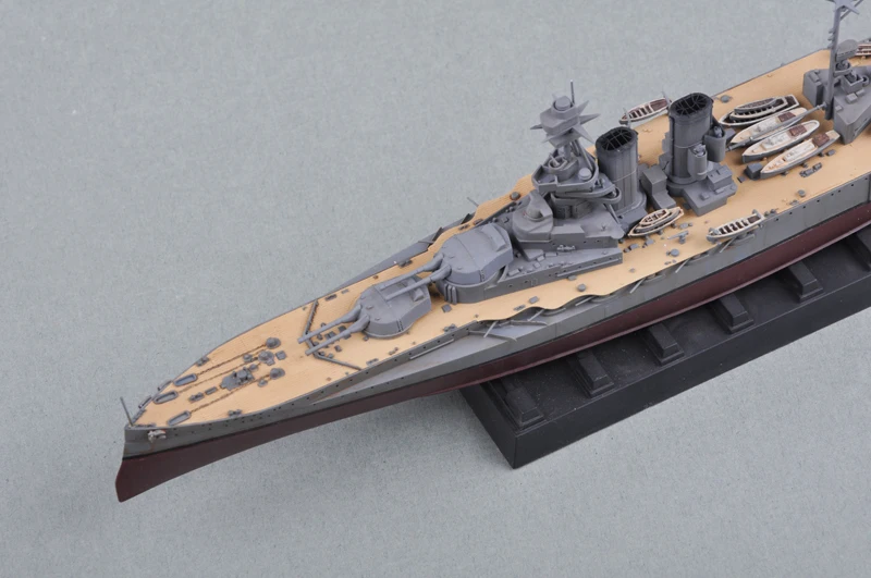 Jogo militar plástico do modelo do navio, escala 05780, 1/700, hms warcase 1915, brinquedo para ser conjunto, passatempo